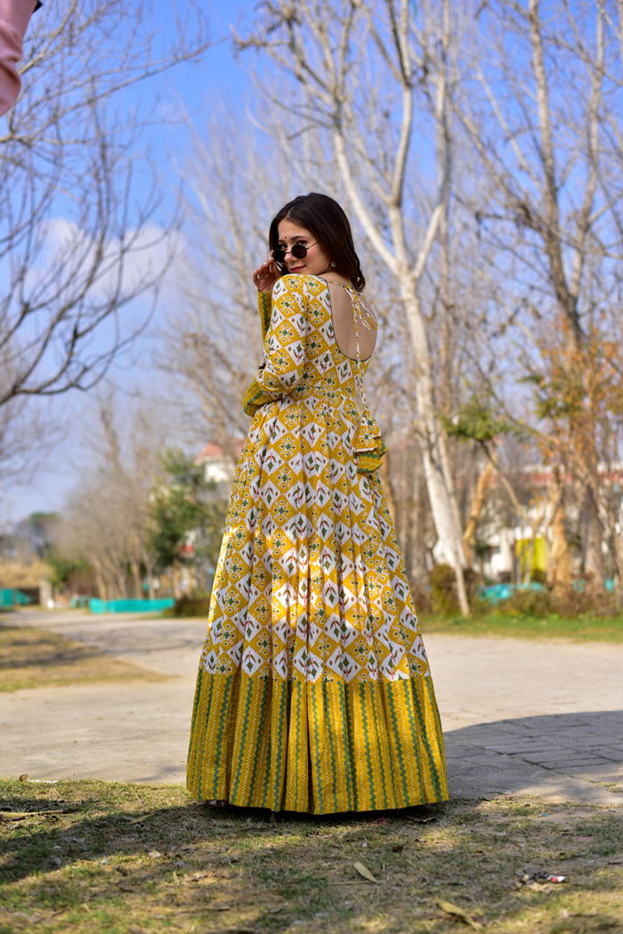 Aayaa 4 Festive Wear Wholesale Long Gown Collection